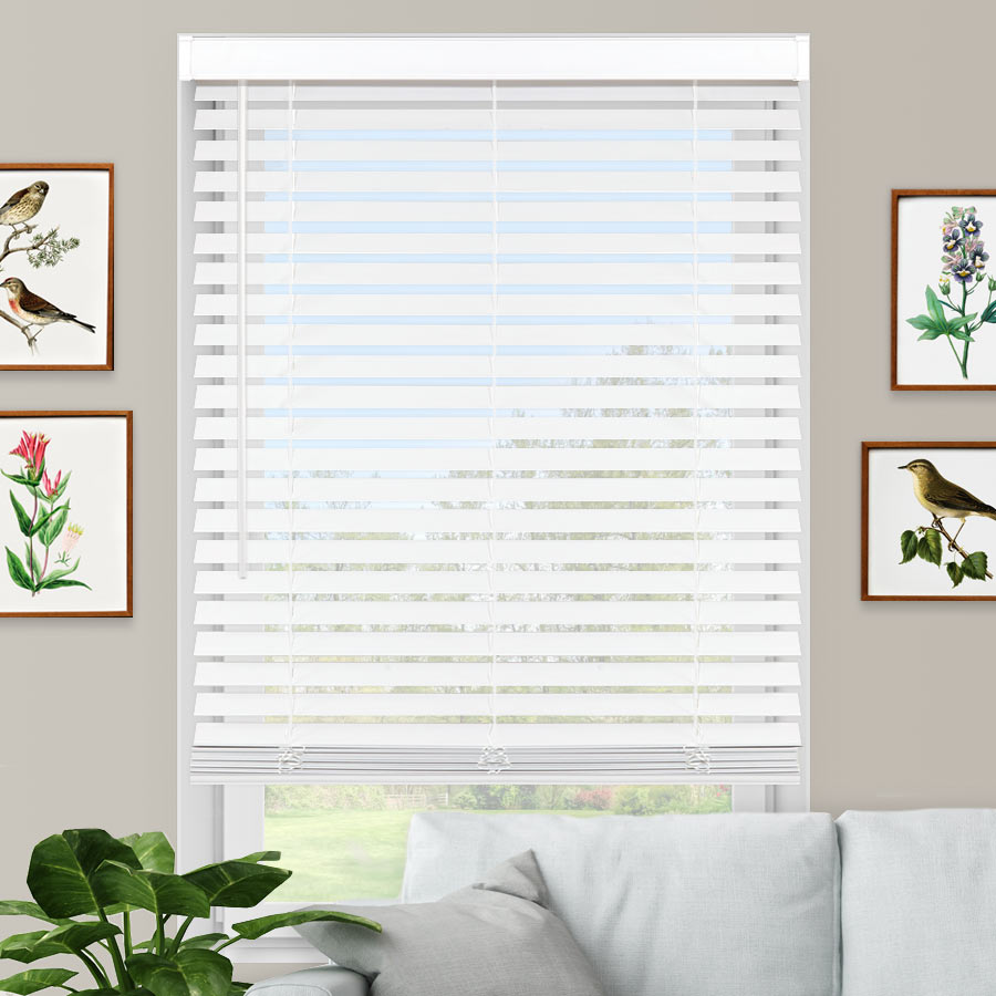 B2D Ultimate Value 2" Fauxwood Cordless Blinds